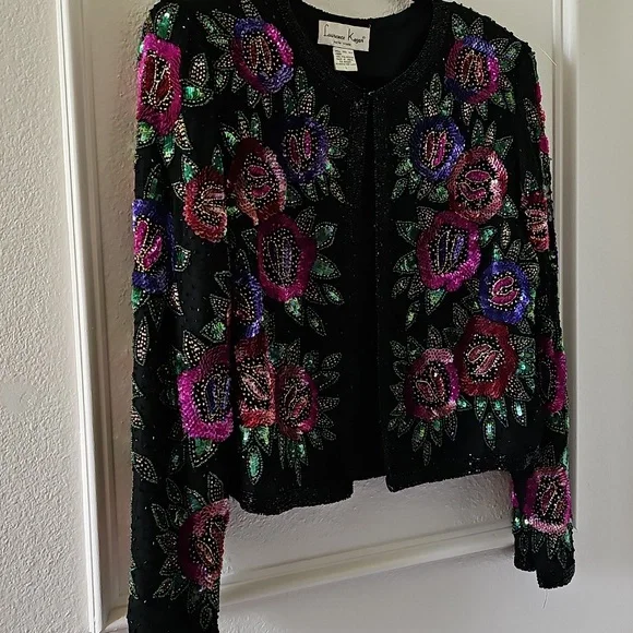 VINTAGE LAURENCE KAZAR NEW YORK CARDIGAN. - Picture 5 of 8